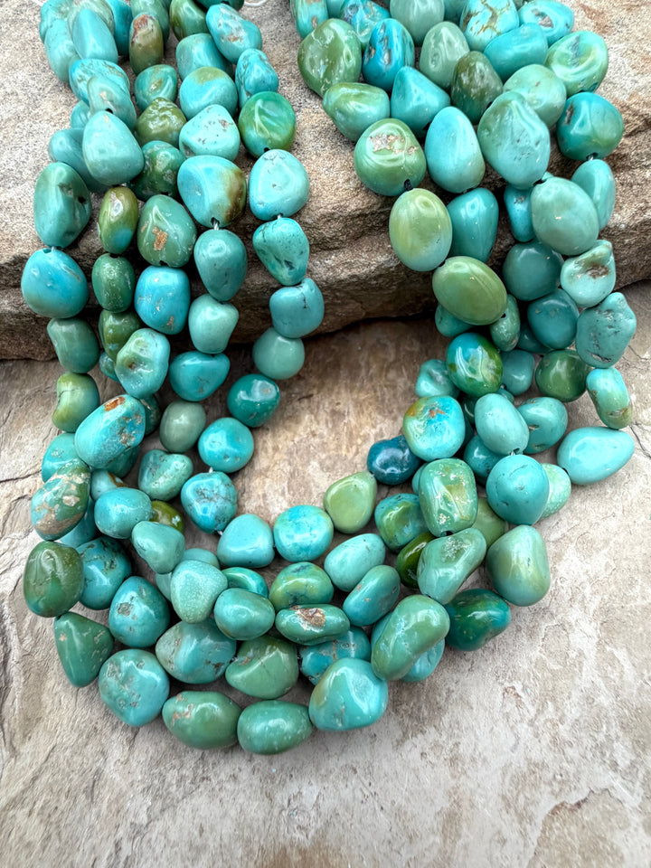 RARE Green Sleeping Beauty Turquoise (Arizona) 8-11mm