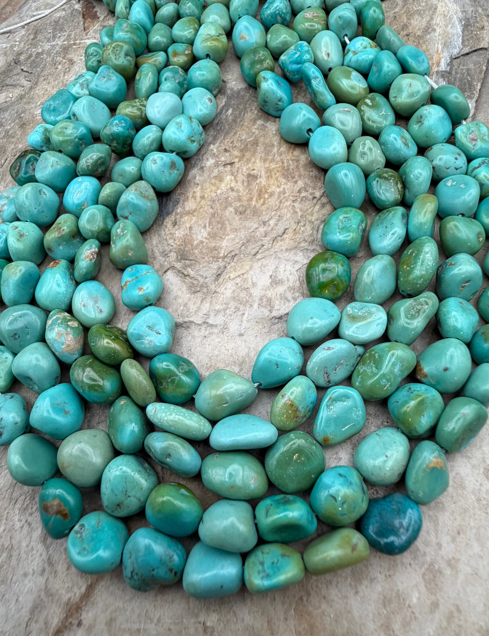 RARE Green Sleeping Beauty Turquoise (Arizona) 8-11mm