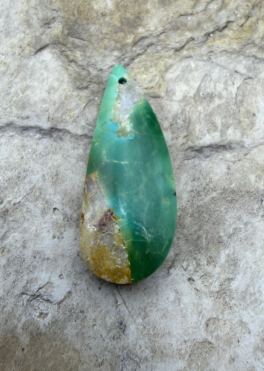 RARE Hardy Pit Kingman Turquoise (Arizona) Focal Pendant