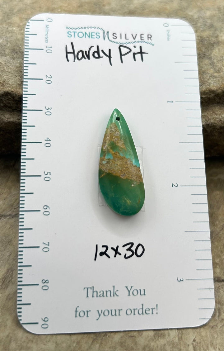 RARE Hardy Pit Kingman Turquoise (Arizona) Focal Pendant