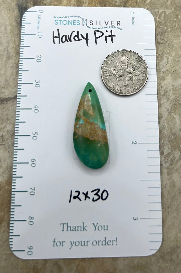 RARE Hardy Pit Kingman Turquoise (Arizona) Focal Pendant