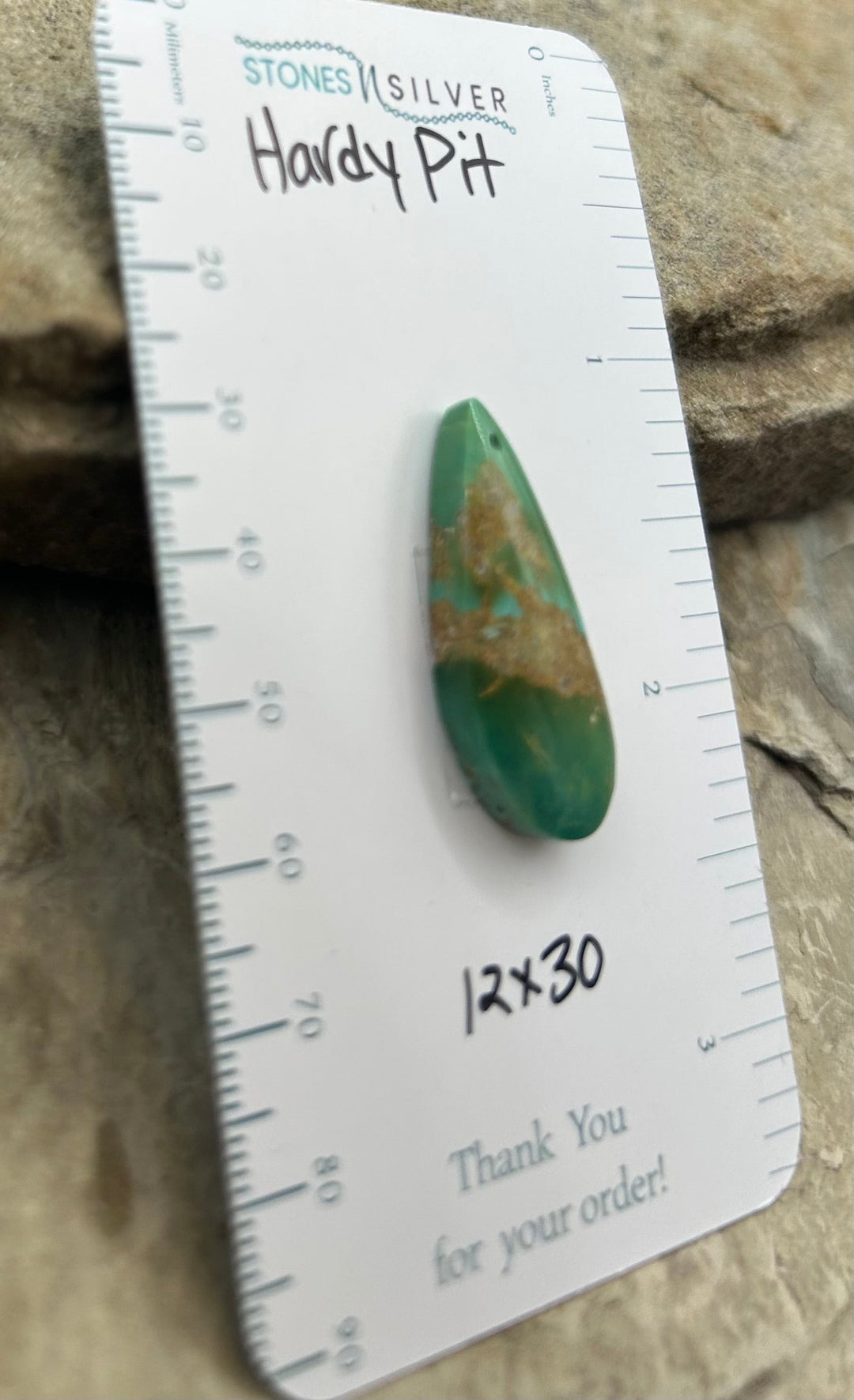 RARE Hardy Pit Kingman Turquoise (Arizona) Focal Pendant