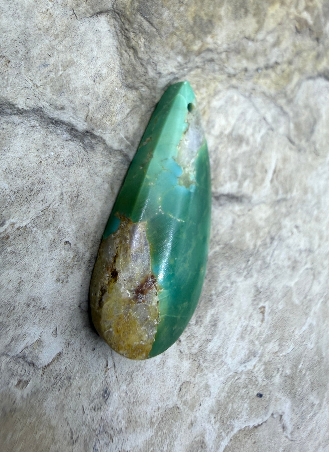 RARE Hardy Pit Kingman Turquoise (Arizona) Focal Pendant