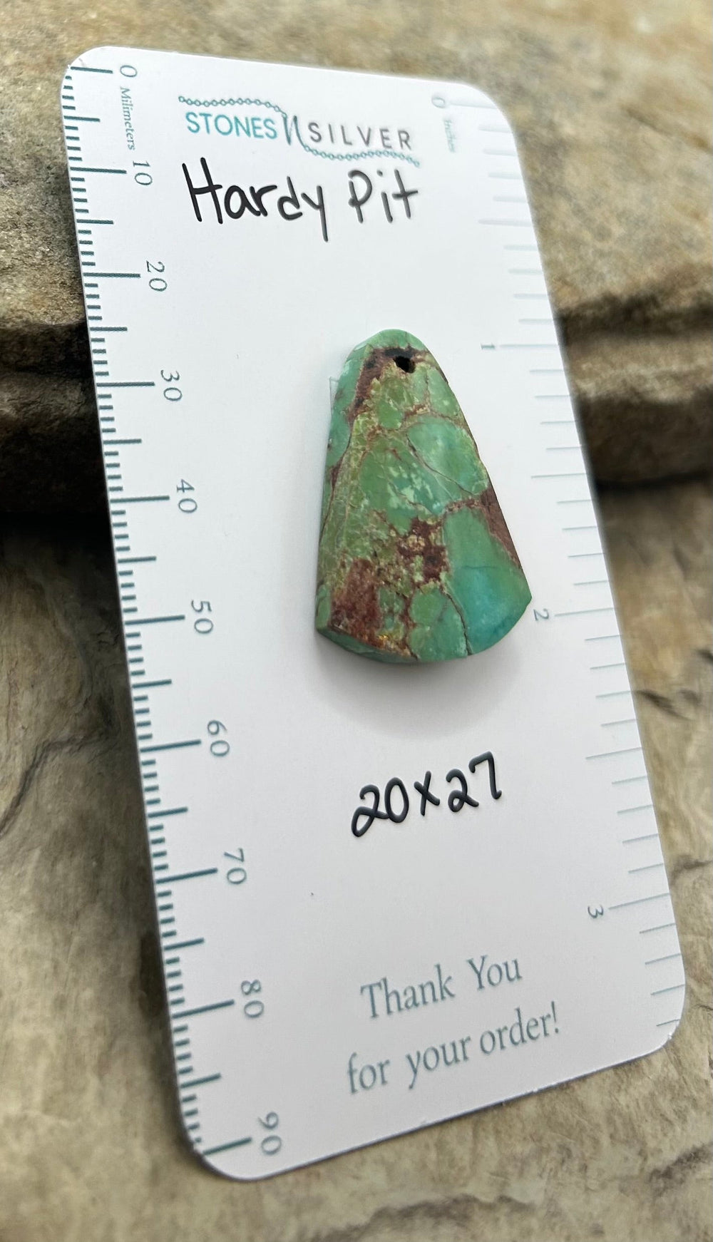 RARE Hardy Pit Kingman Turquoise (Arizona) Focal Pendant