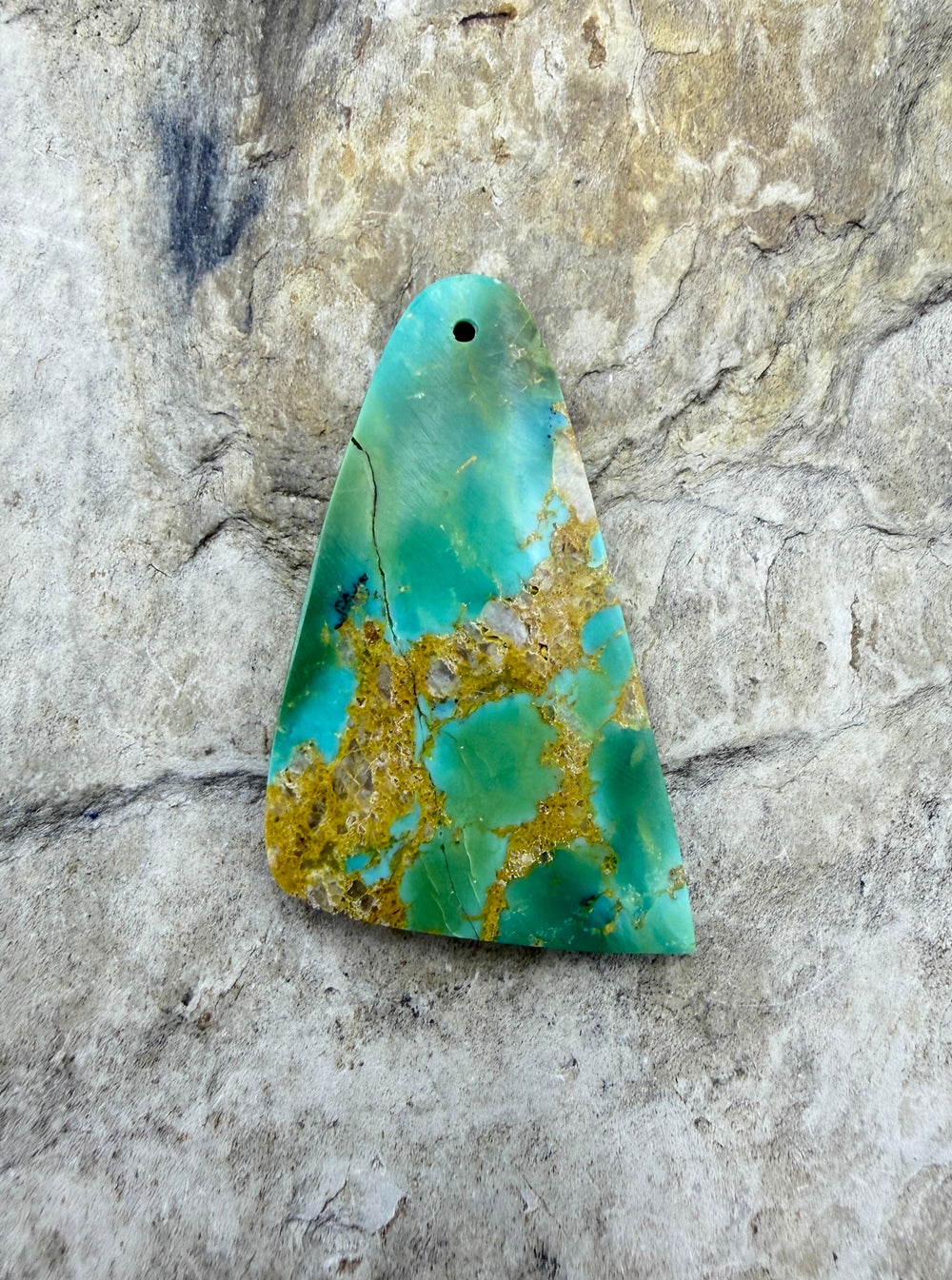 RARE Hardy Pit Kingman Turquoise (Arizona) Focal Pendant