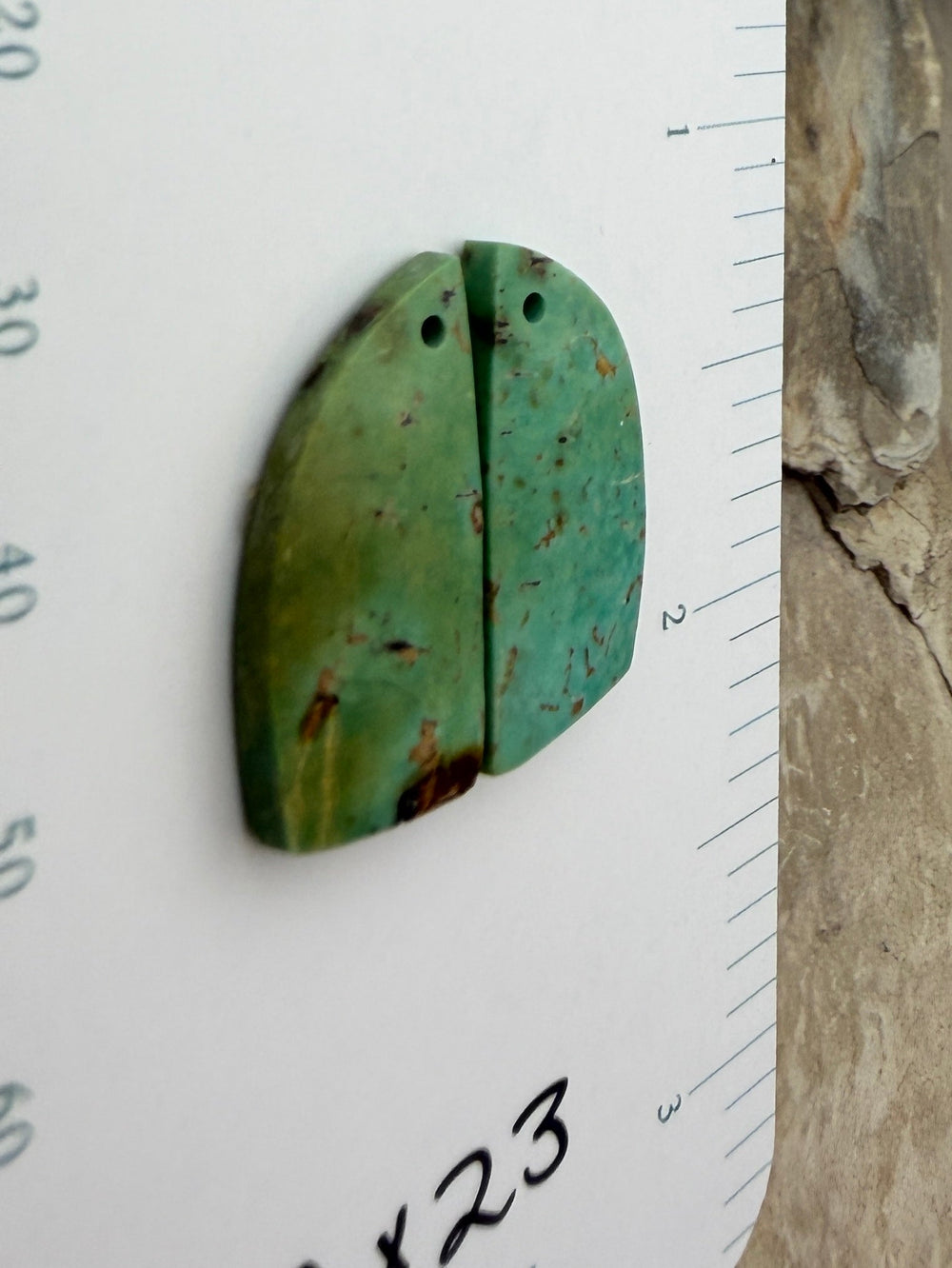 RARE Hardy Pit Kingman Turquoise (Arizona) Matching Earring