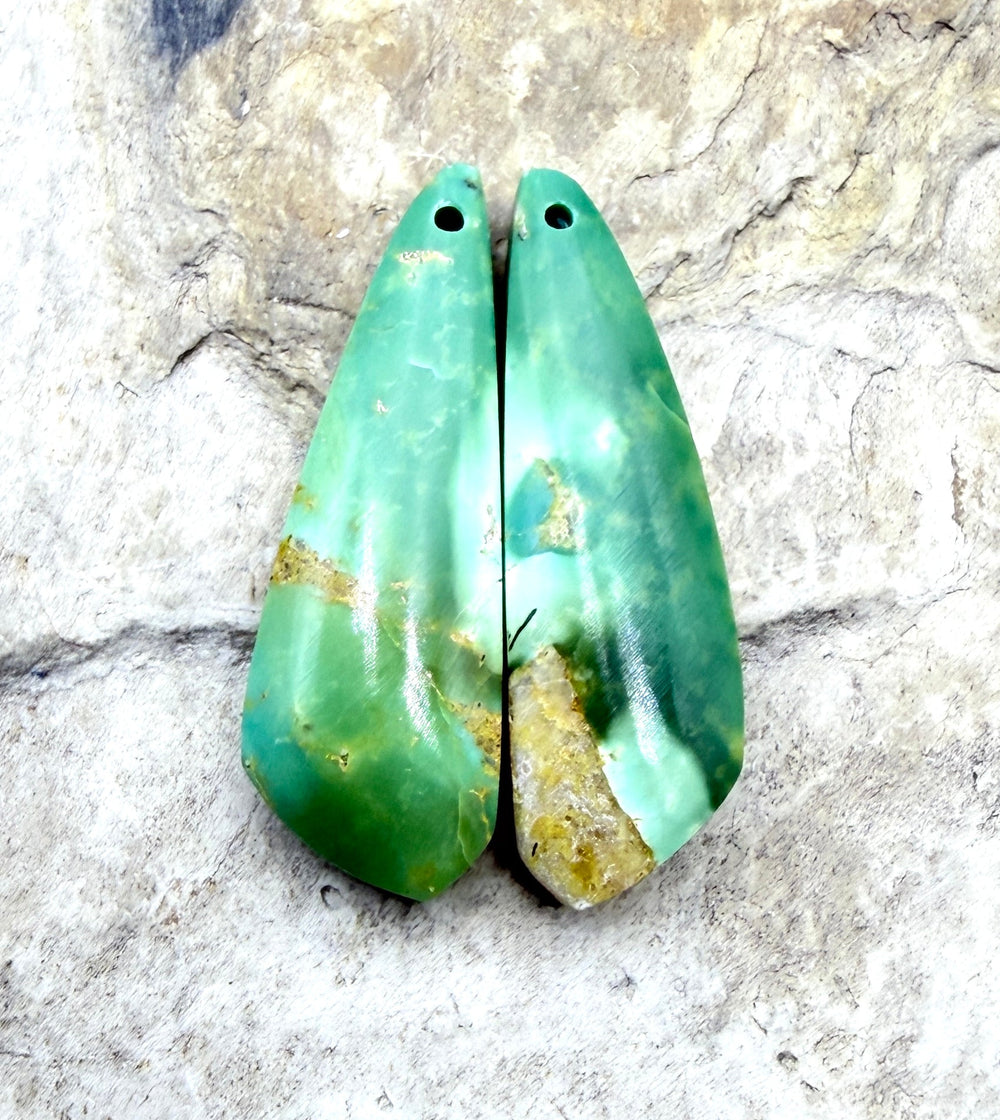 RARE Hardy Pit Kingman Turquoise (Arizona) Matching Earring