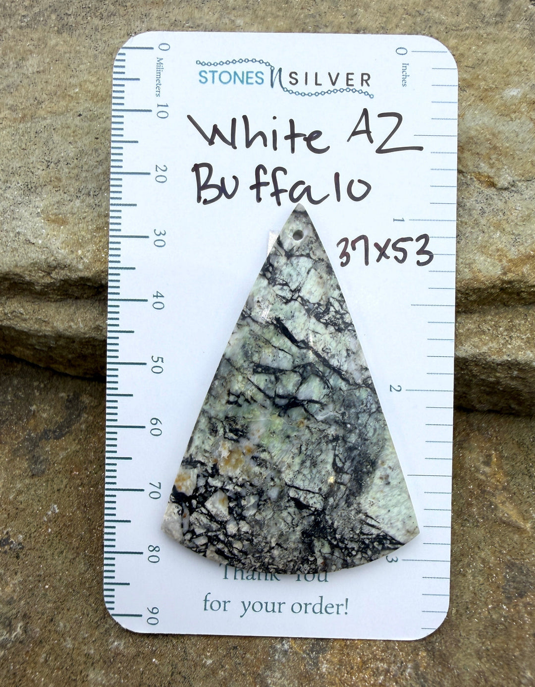 RARE High Quality Natural ’Green’ White Buffalo (Arizona)