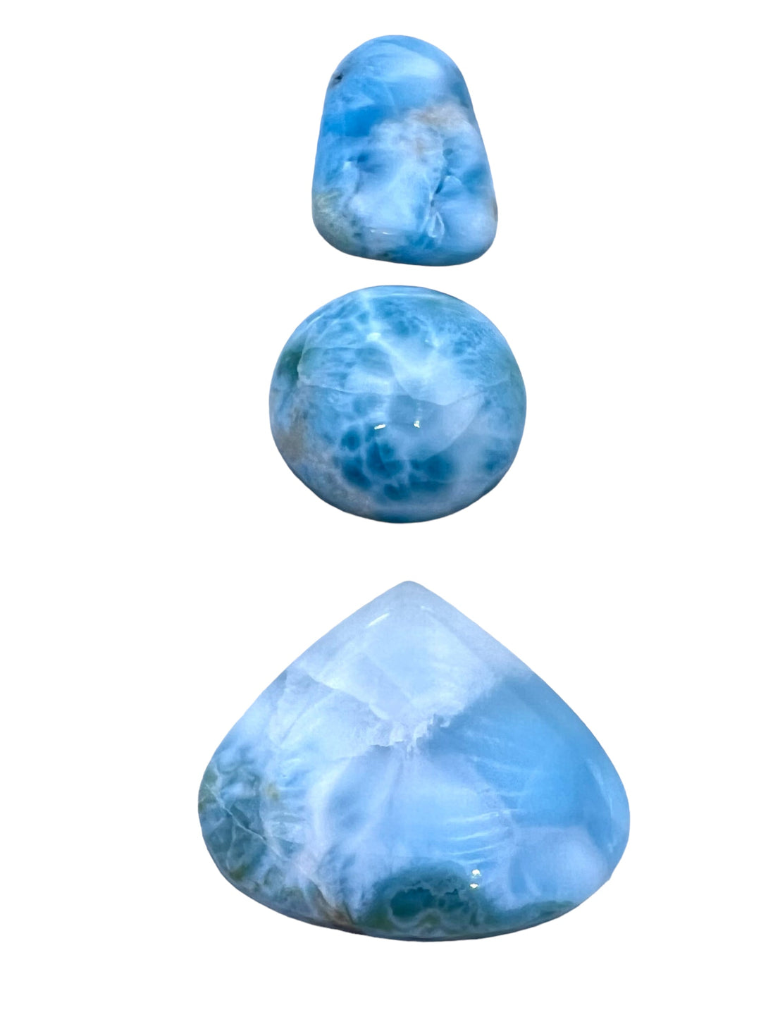 RARE Larimar Freeform Cabochons (select One Stone) - Larimar