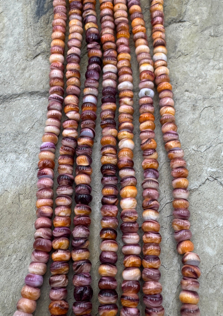 RARE Lions Paw 4mm Rondelle Beads 16 Inch Strand - Lion’s