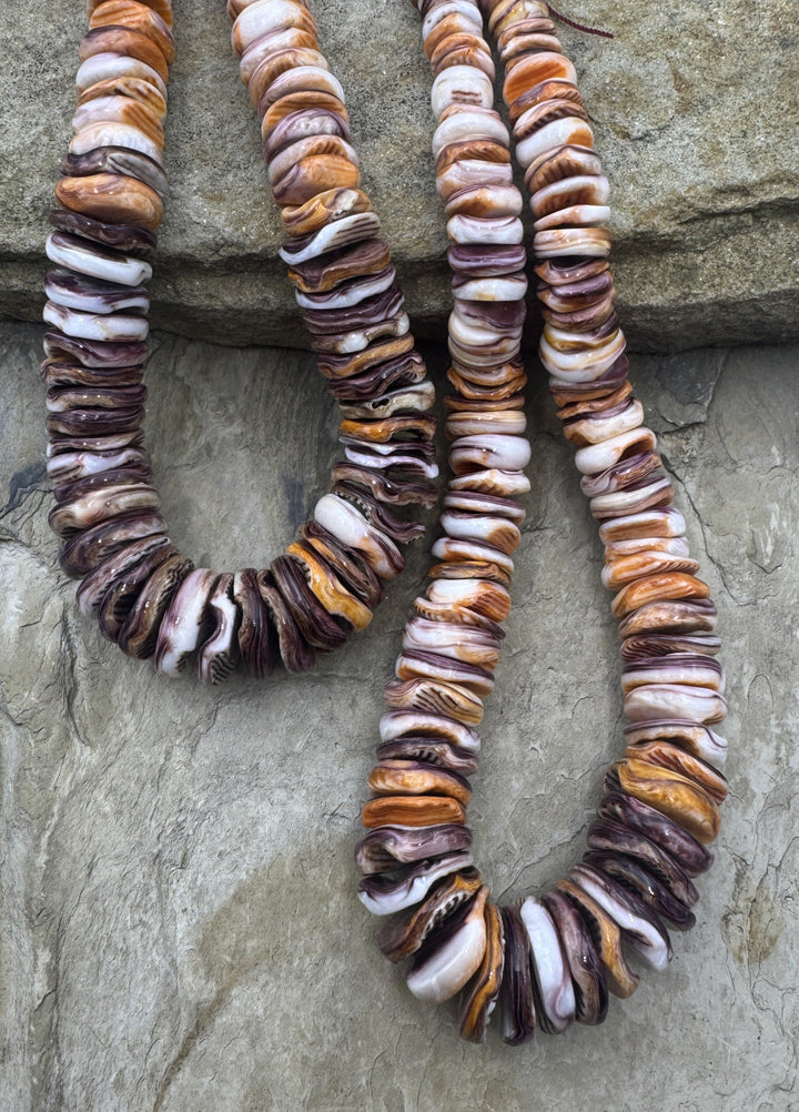 RARE Lions Paw BIG Graduated 8-18mm Irregular Rondelle