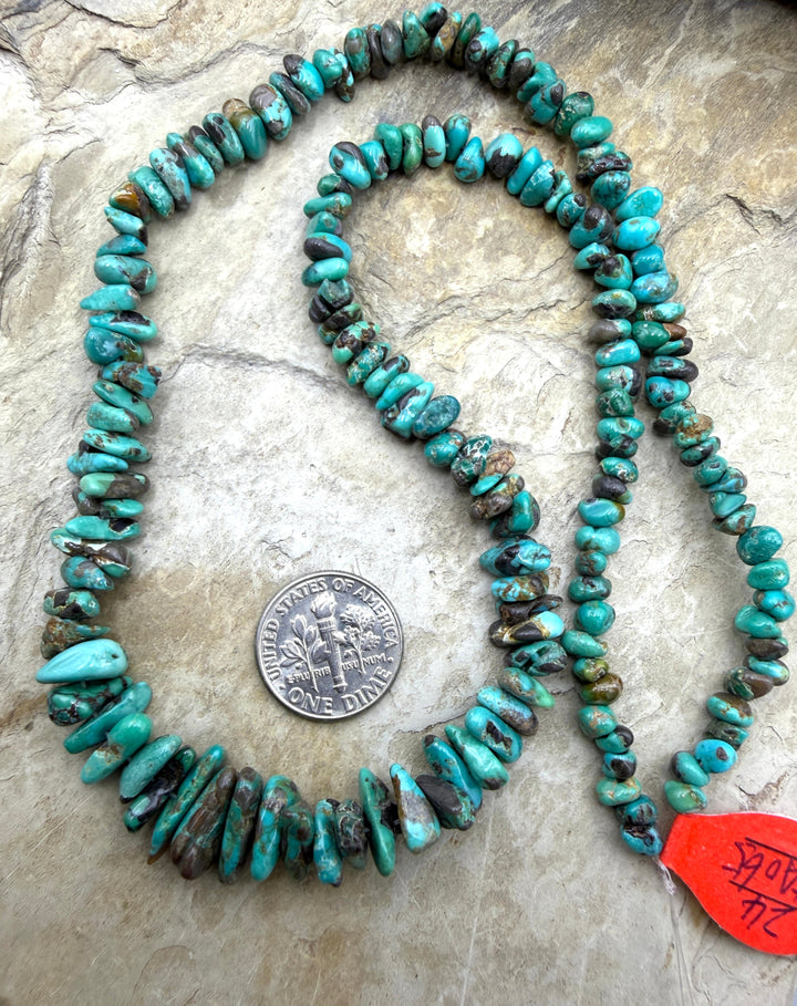 RARE Natural Carico Lake Turquoise (Nevada) 3-9mm Graduate