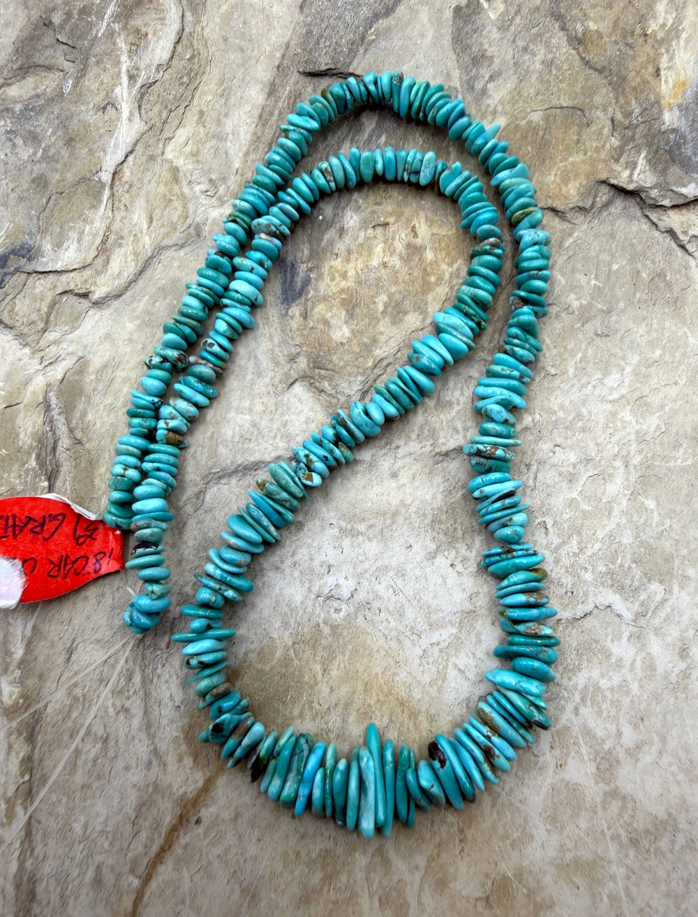 RARE Natural Carico Lake Turquoise (Nevada) 3-9mm Graduate