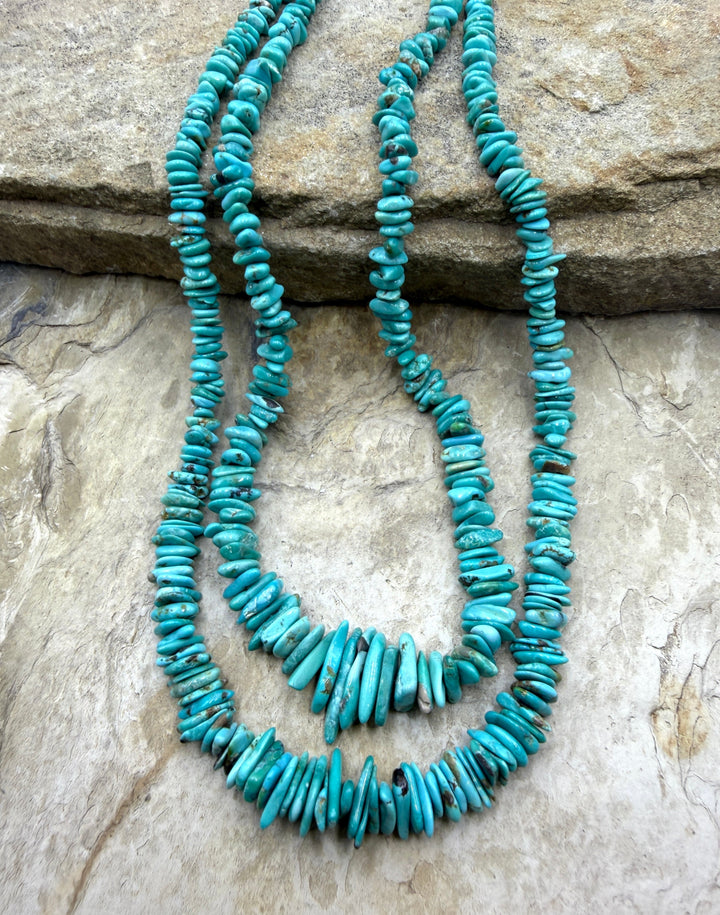 RARE Natural Carico Lake Turquoise (Nevada) 3-9mm Graduate