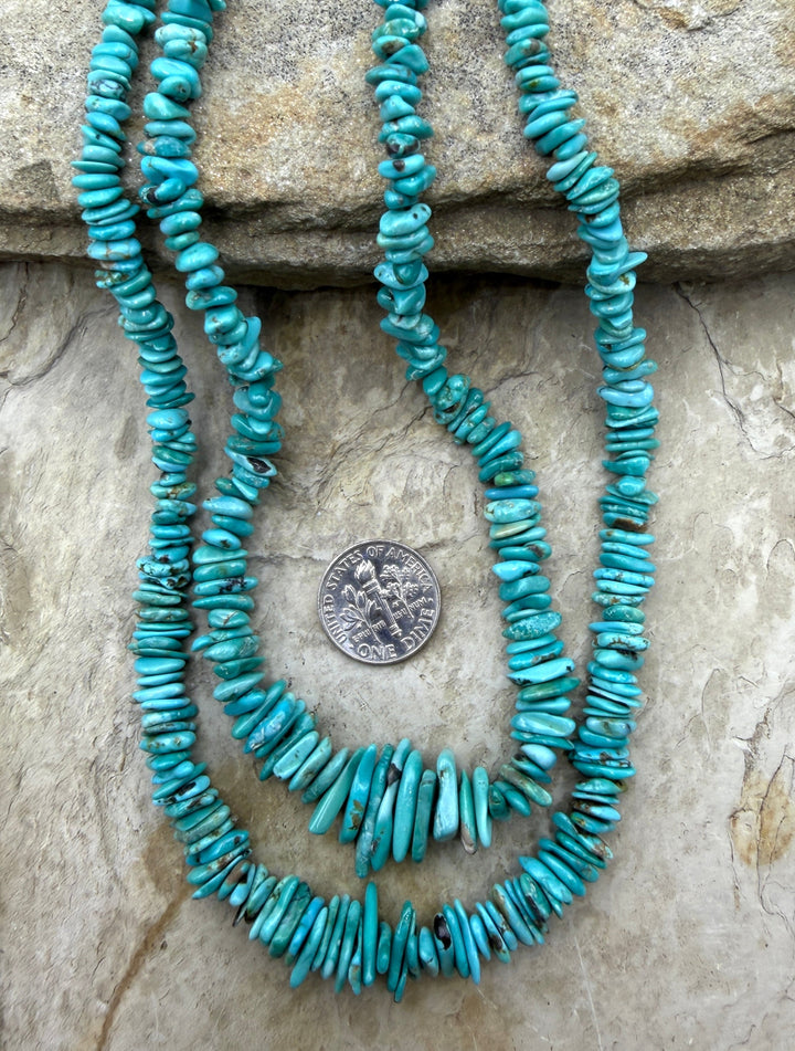 RARE Natural Carico Lake Turquoise (Nevada) 3-9mm Graduate