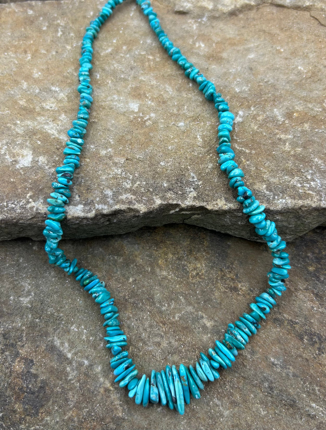 RARE Natural Carico Lake Turquoise (Nevada) 4-7mm Graduated