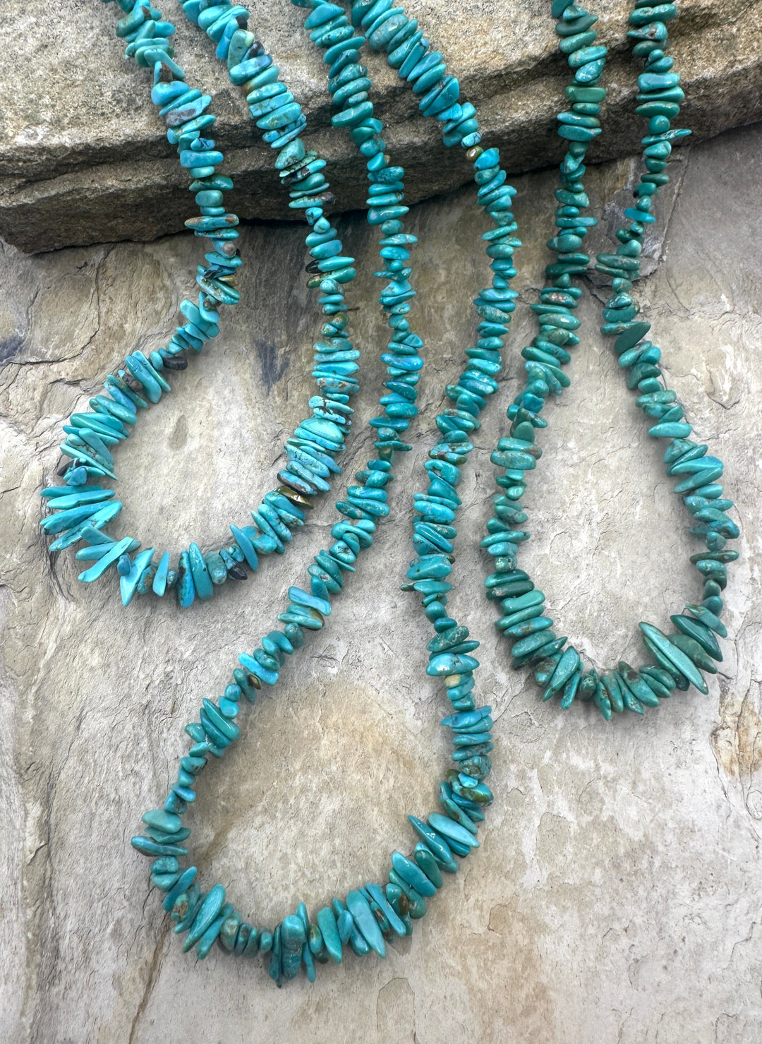 RARE NATURAL Carico Lake Turquoise (Nevada) Graduated 4-6mm