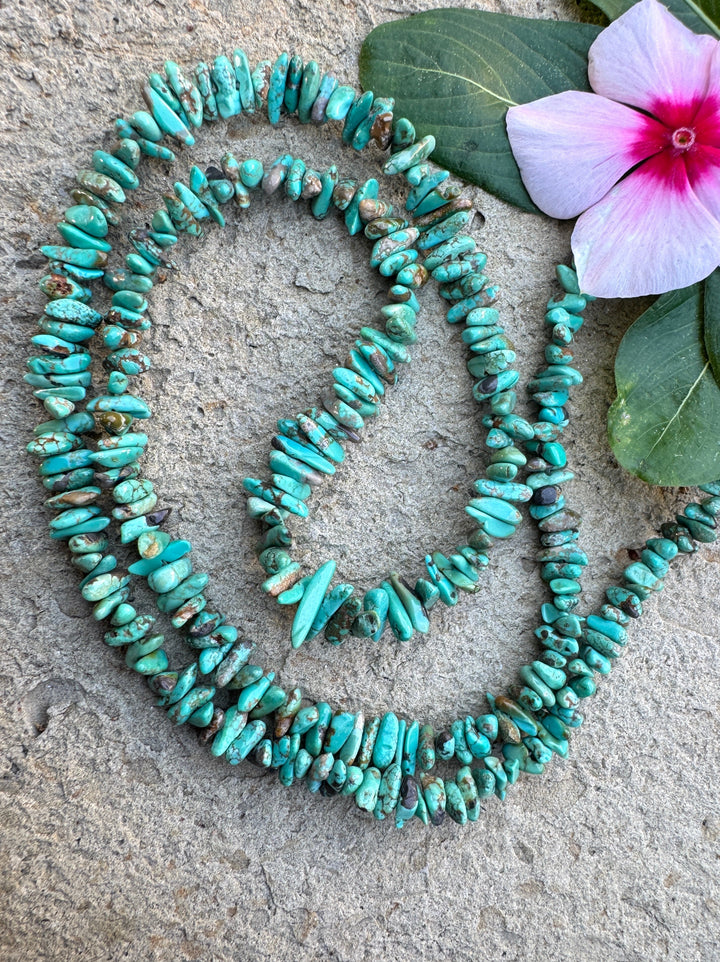 RARE NATURAL Carico Lake Turquoise (Nevada) Graduated
