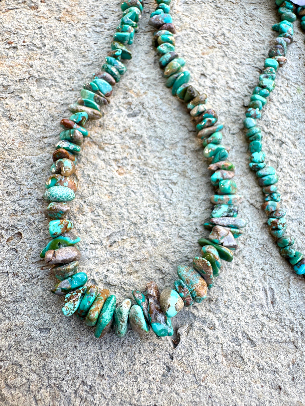 RARE NATURAL Carico Lake Turquoise (Nevada) Graduated
