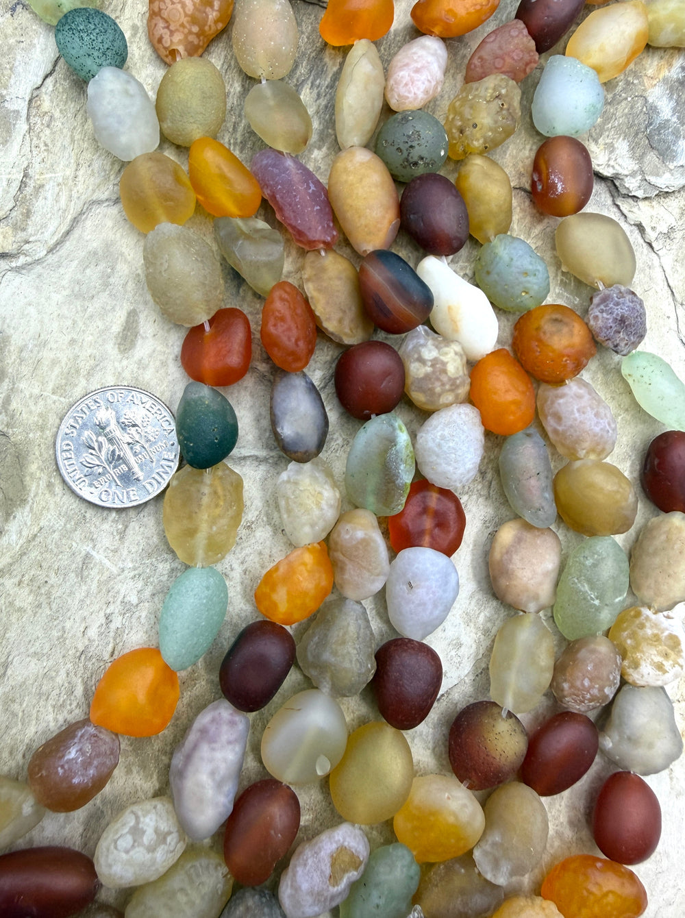 RARE Natural Gobi Desert Agate (Southeast Asia) Rounded