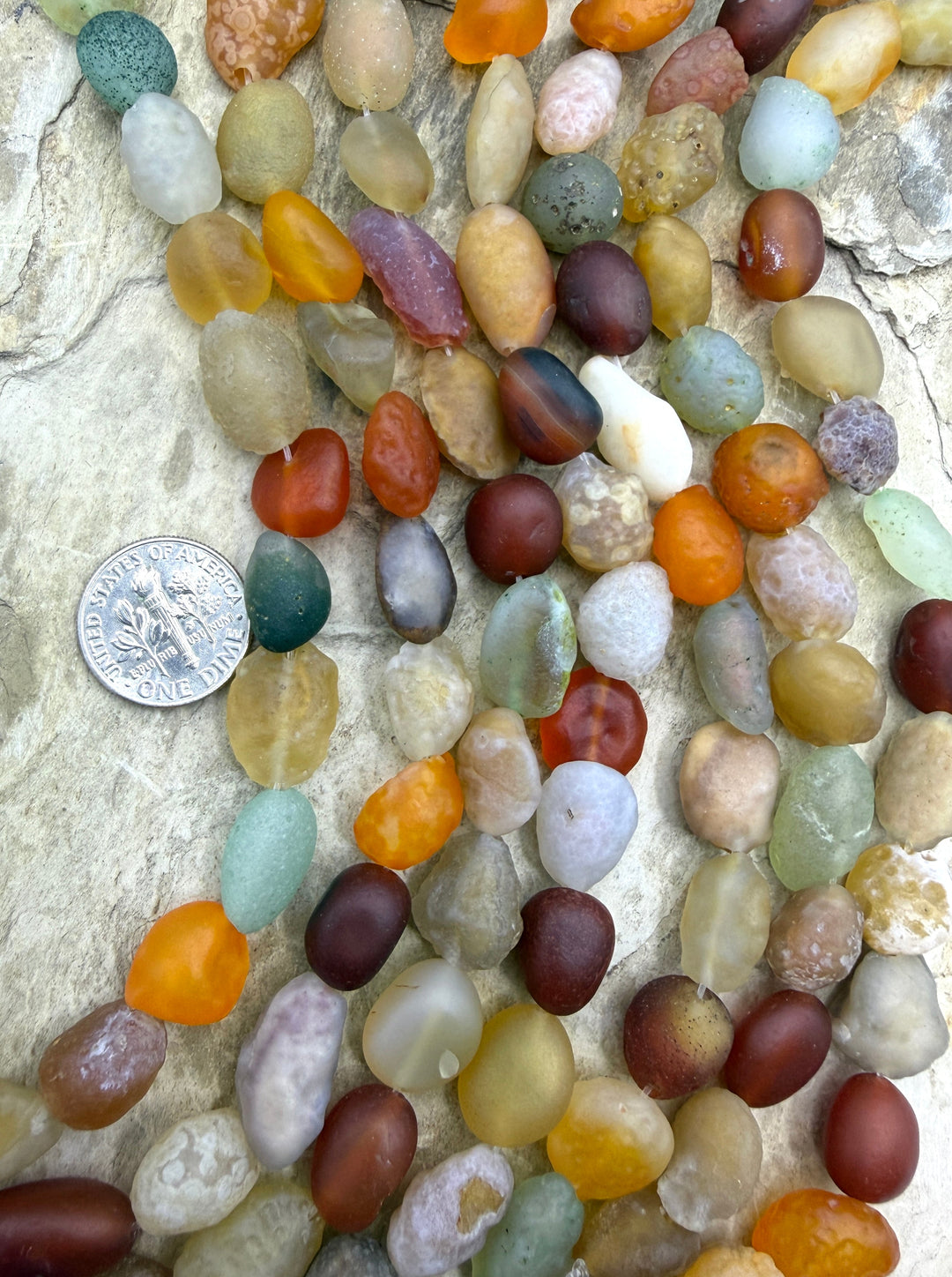 RARE Natural Gobi Desert Agate (Southeast Asia) Rounded
