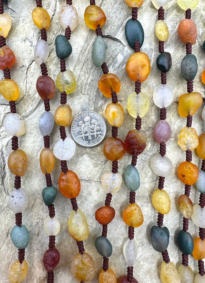 RARE Natural Gobi Dessert Agate irregular Beads