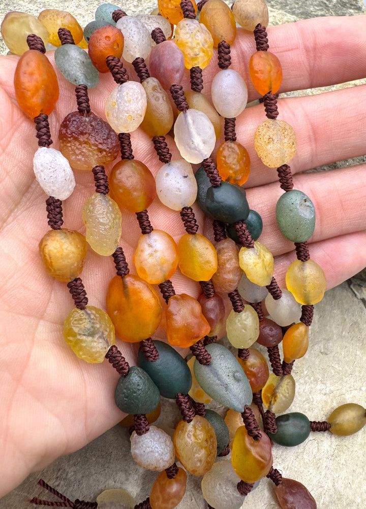RARE Natural Gobi Dessert Agate irregular Beads