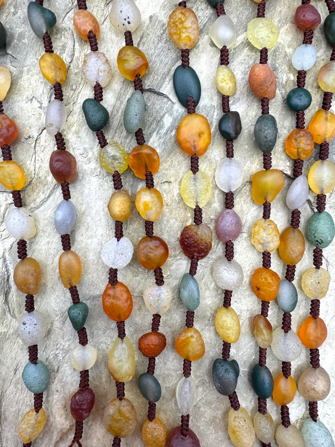 RARE Natural Gobi Dessert Agate irregular Beads