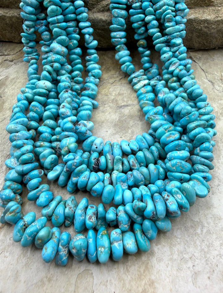 RARE NATURAL Lone Mountain Turquoise (Nevada) Graduated