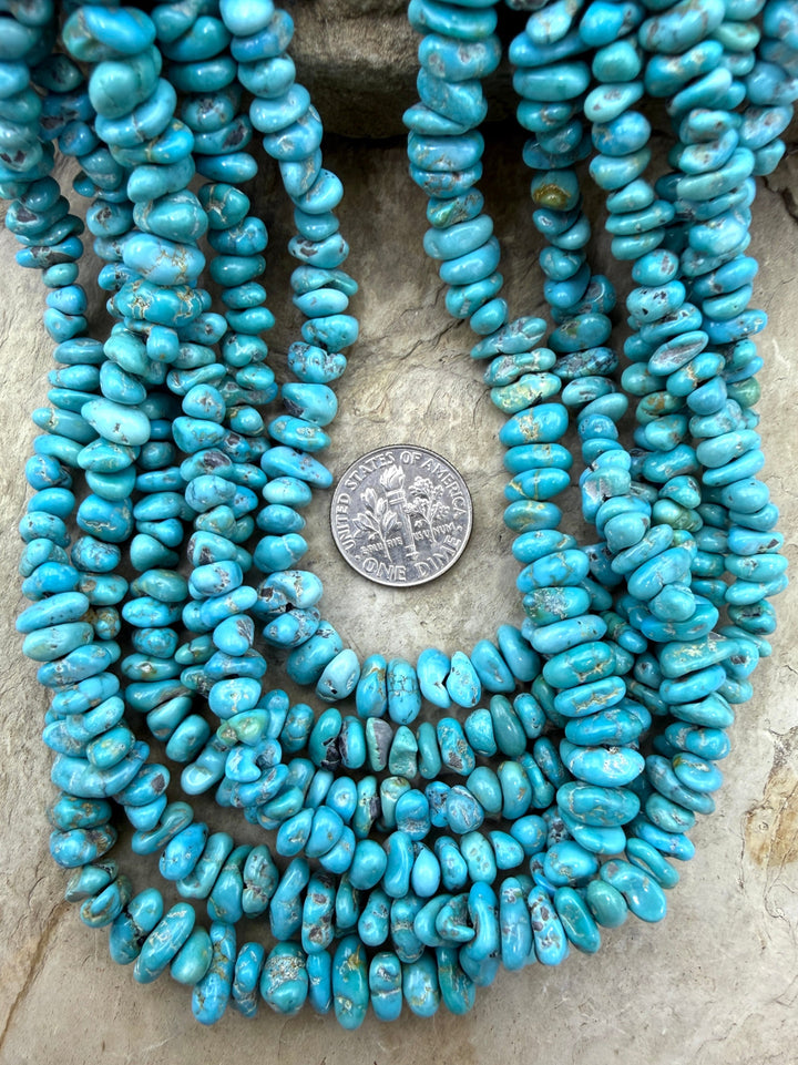 RARE NATURAL Lone Mountain Turquoise (Nevada) Graduated