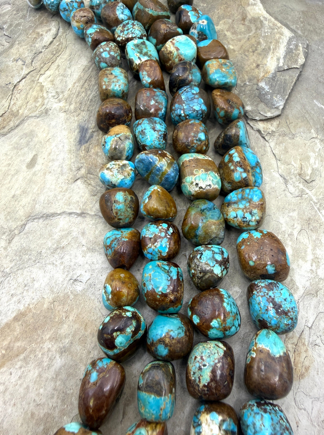 RARE Number 8 Turquoise (Nevada) 10-16mm Smooth Nugget