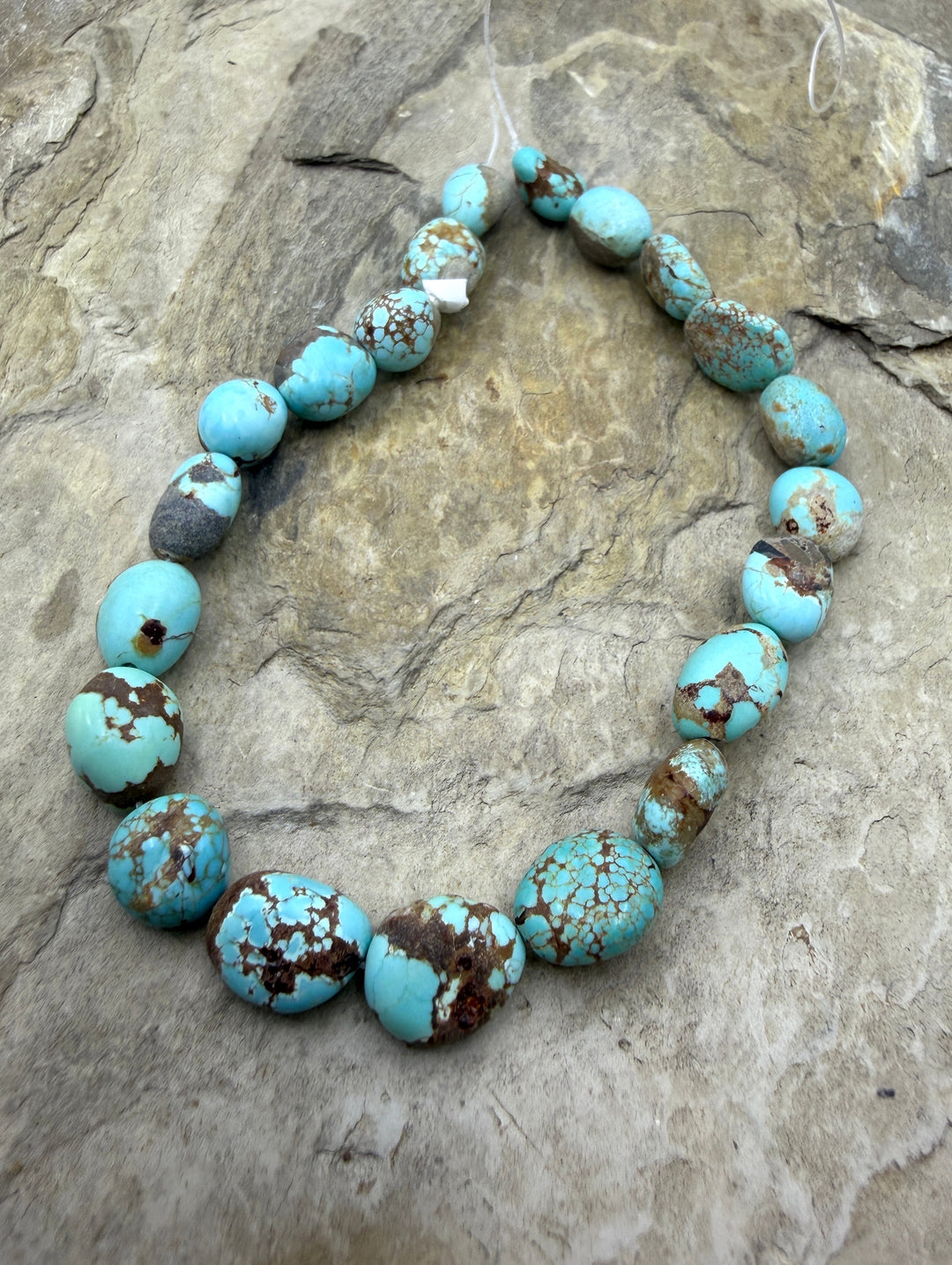 RARE Number 8 Turquoise (Nevada) 8-10mm Rounded Nugget