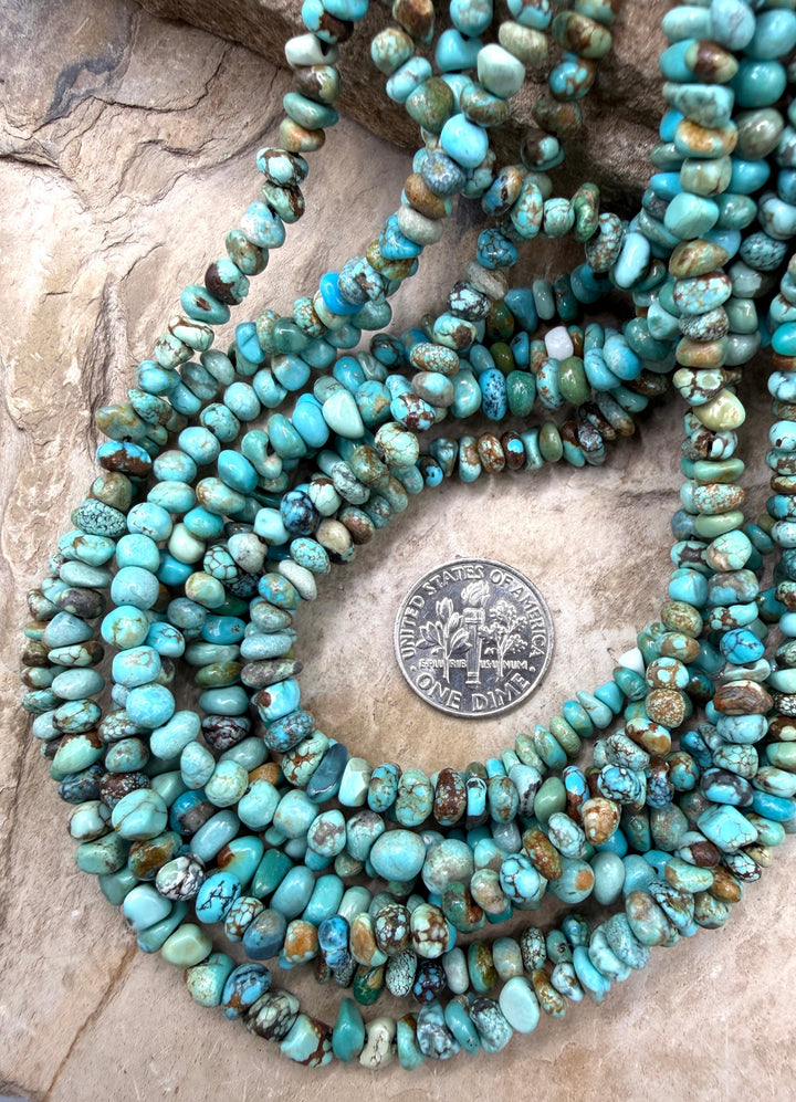 RARE Number 8 Turquoise (Nevada) 4-6mm Nugget/chip