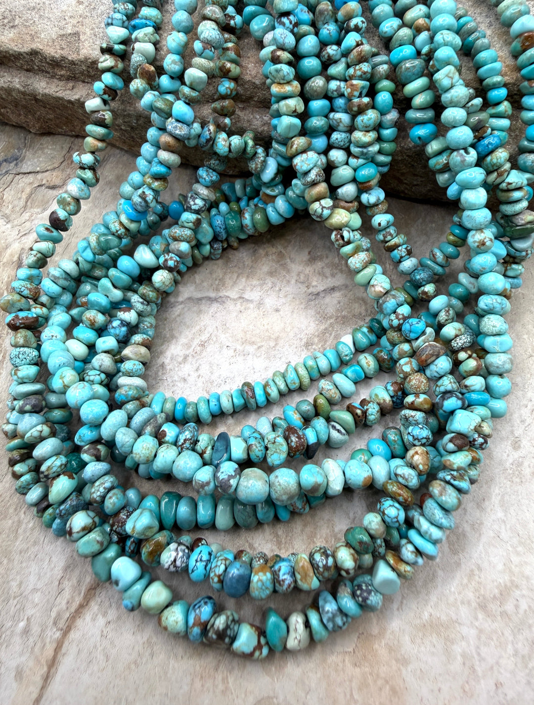 RARE Number 8 Turquoise (Nevada) 4-6mm Nugget/chip