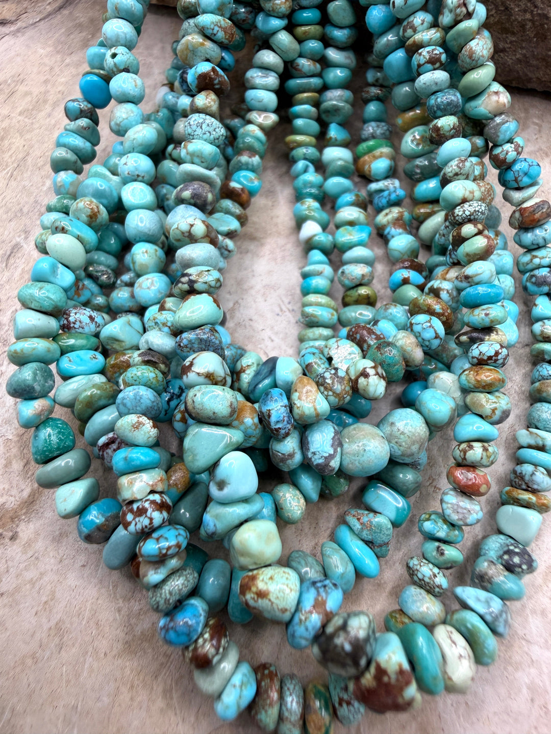 RARE Number 8 Turquoise (Nevada) 4-6mm Nugget/chip