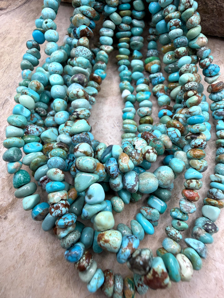 RARE Number 8 Turquoise (Nevada) 4-6mm Nugget/chip