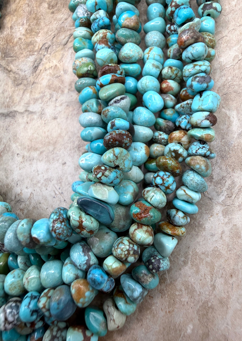 RARE Number 8 Turquoise (Nevada) 4-6mm Nugget/chip