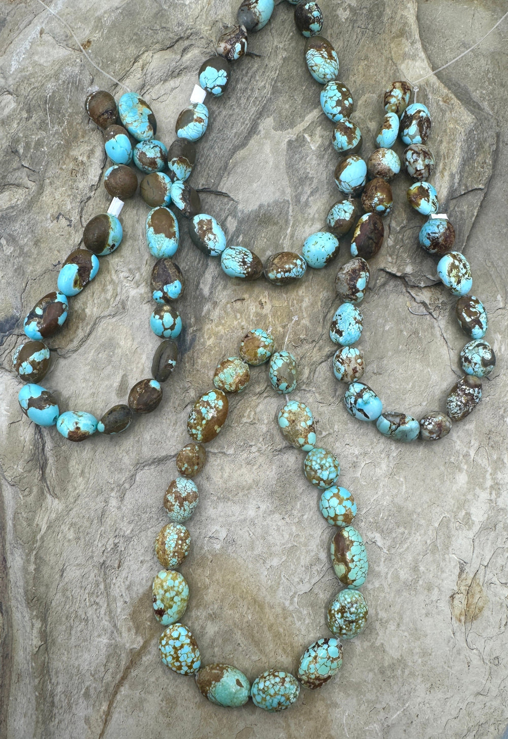 RARE Number 8 Turquoise (Nevada) 8x9-10x12mm Rounded Nugget