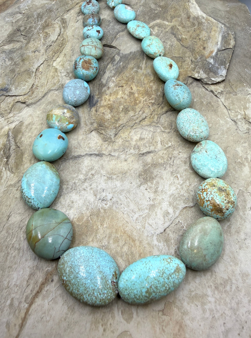 RARE Number 8 Turquoise (Nevada) Graduated (12x15-17x24mm)
