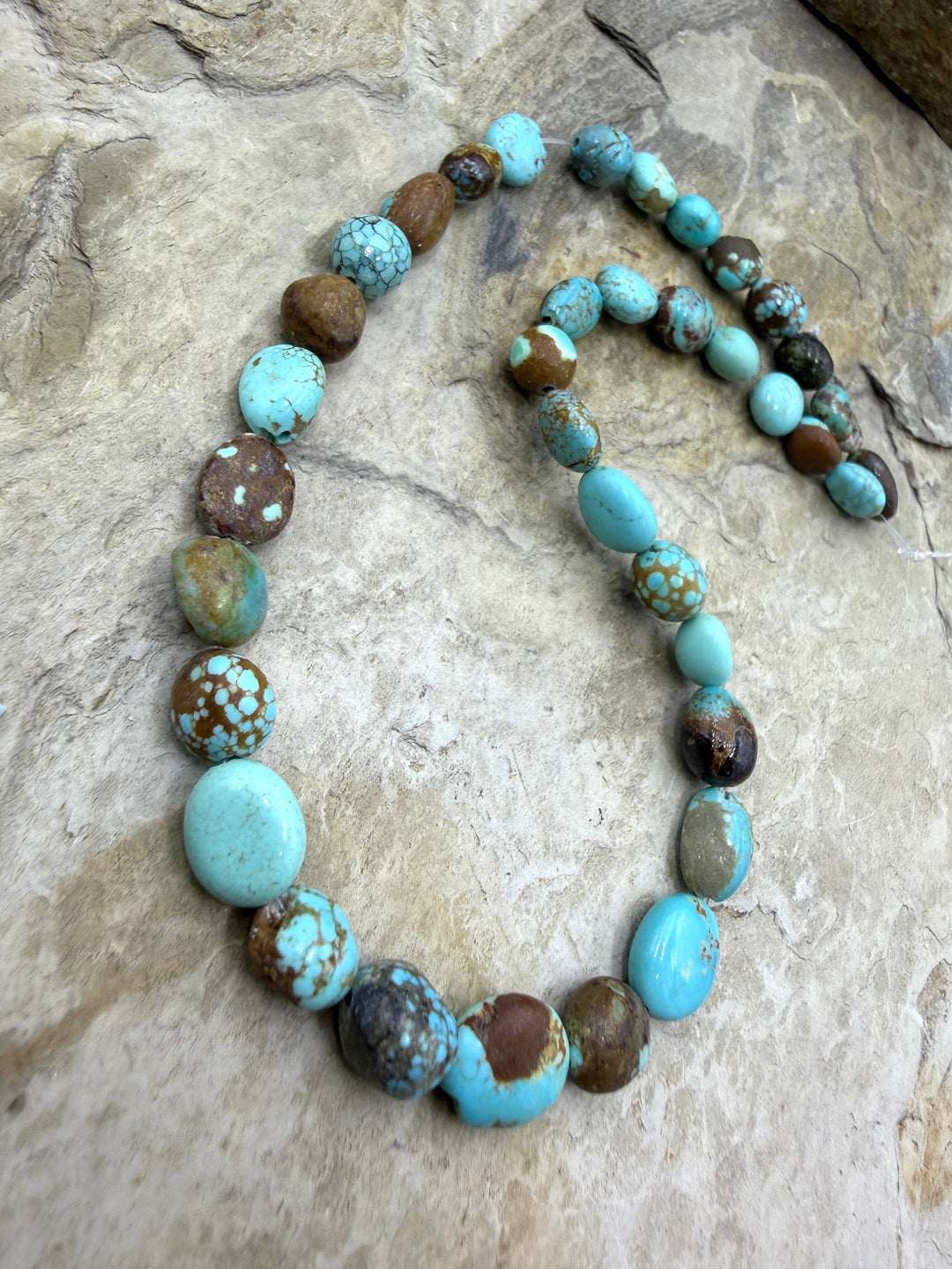RARE Number 8 Turquoise (Nevada) Graduated (6x7-7x9mm)