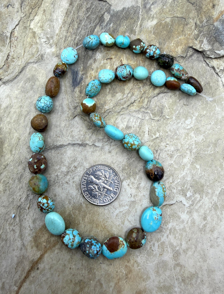 RARE Number 8 Turquoise (Nevada) Graduated (6x7-7x9mm)