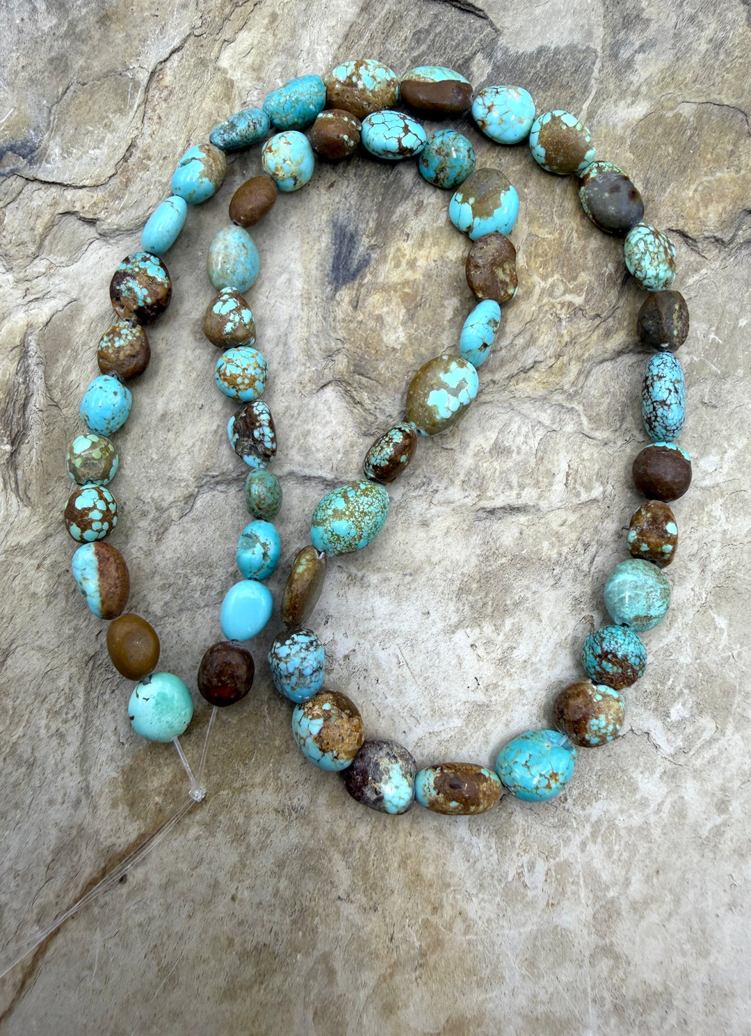 RARE Number 8 Turquoise (Nevada) Graduated (6x7-7x9mm)