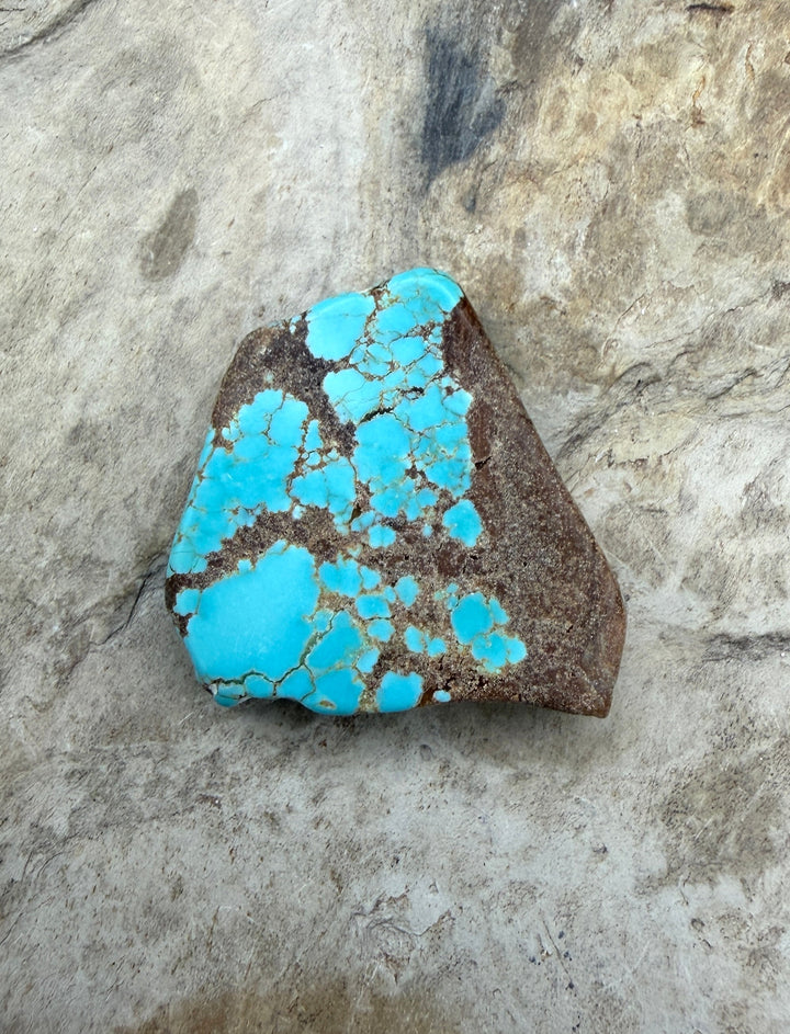 RARE Number 8 Turquoise (Nevada) Slab Beads (Large Hole)