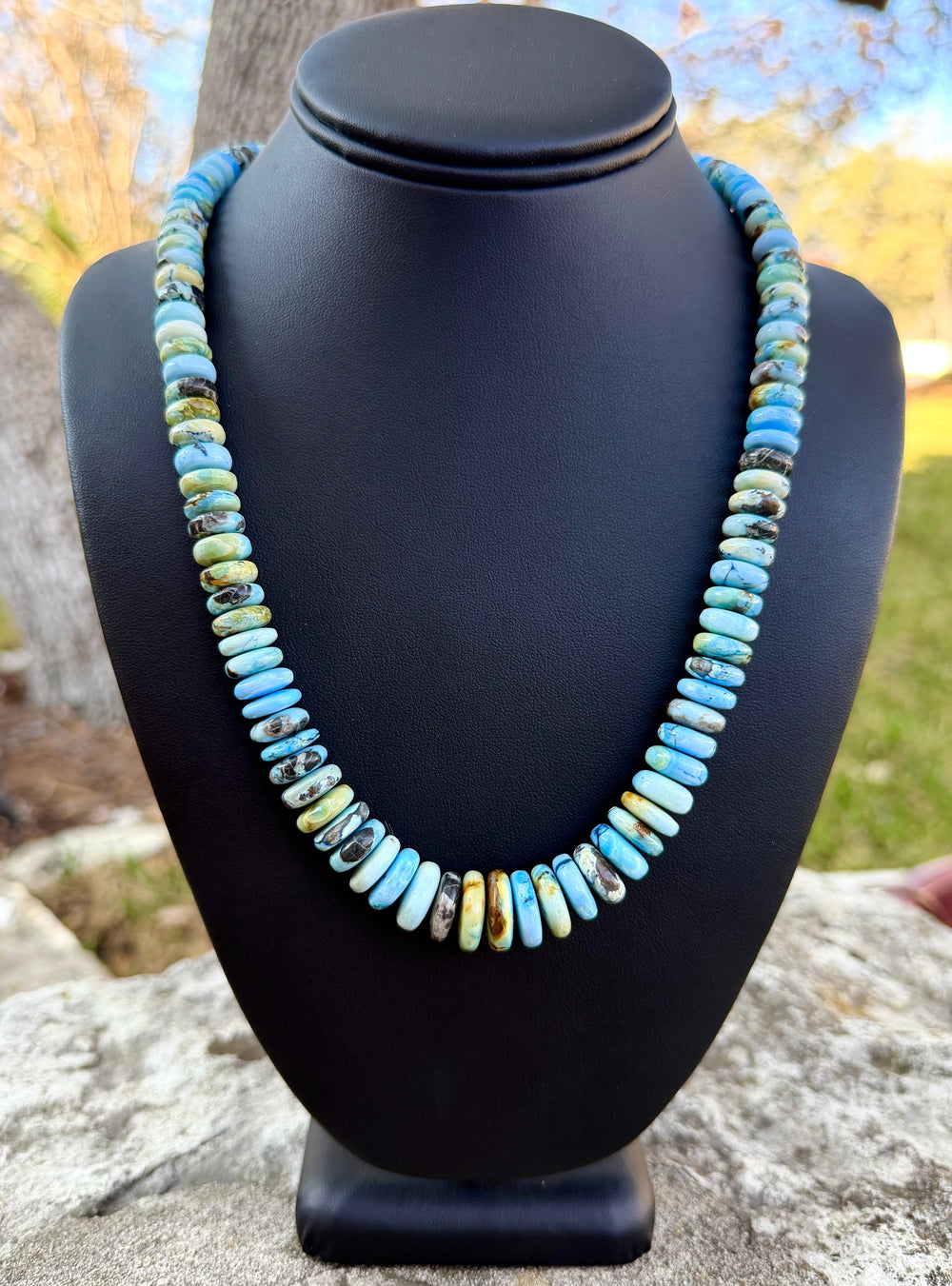 RARE One-Of-A-Kind AAA+ Natural Golden Hills Turquoise