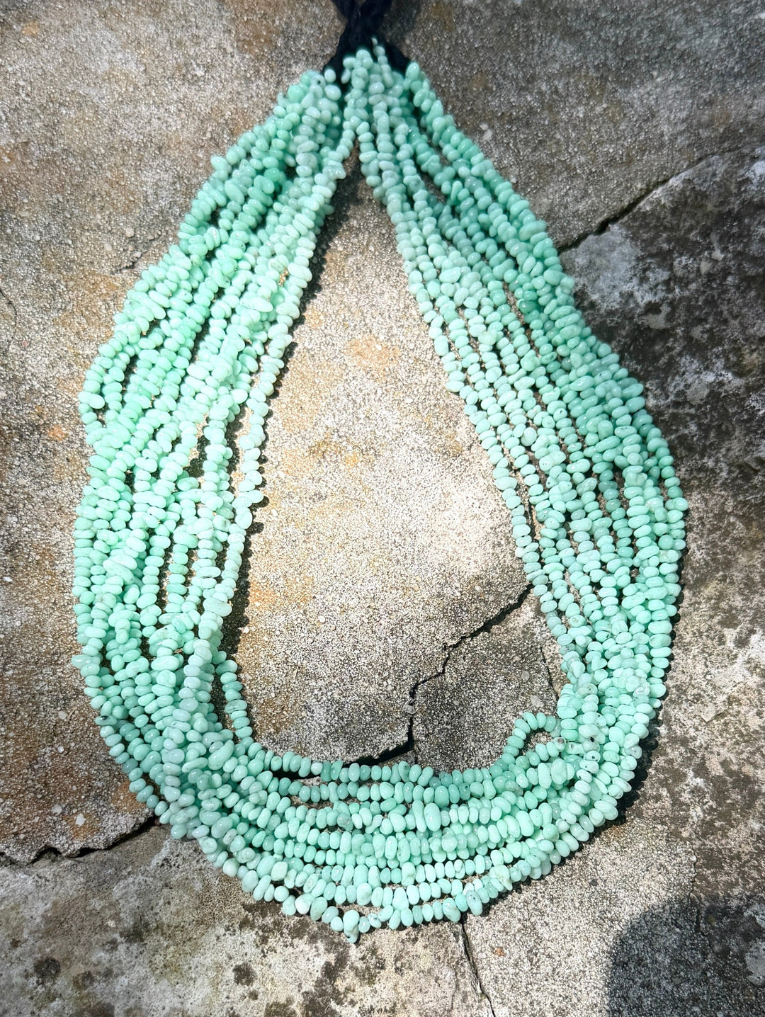 RARE Paloma Variscite (Mexico) Samll Nugget Beads 3-4mm