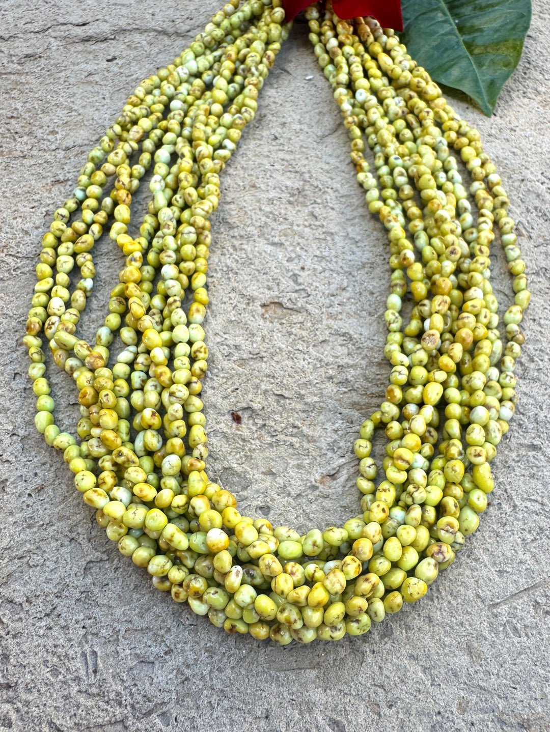 RARE Palomino Variscite 4mm Rounded Nugget Beads 18 Inch