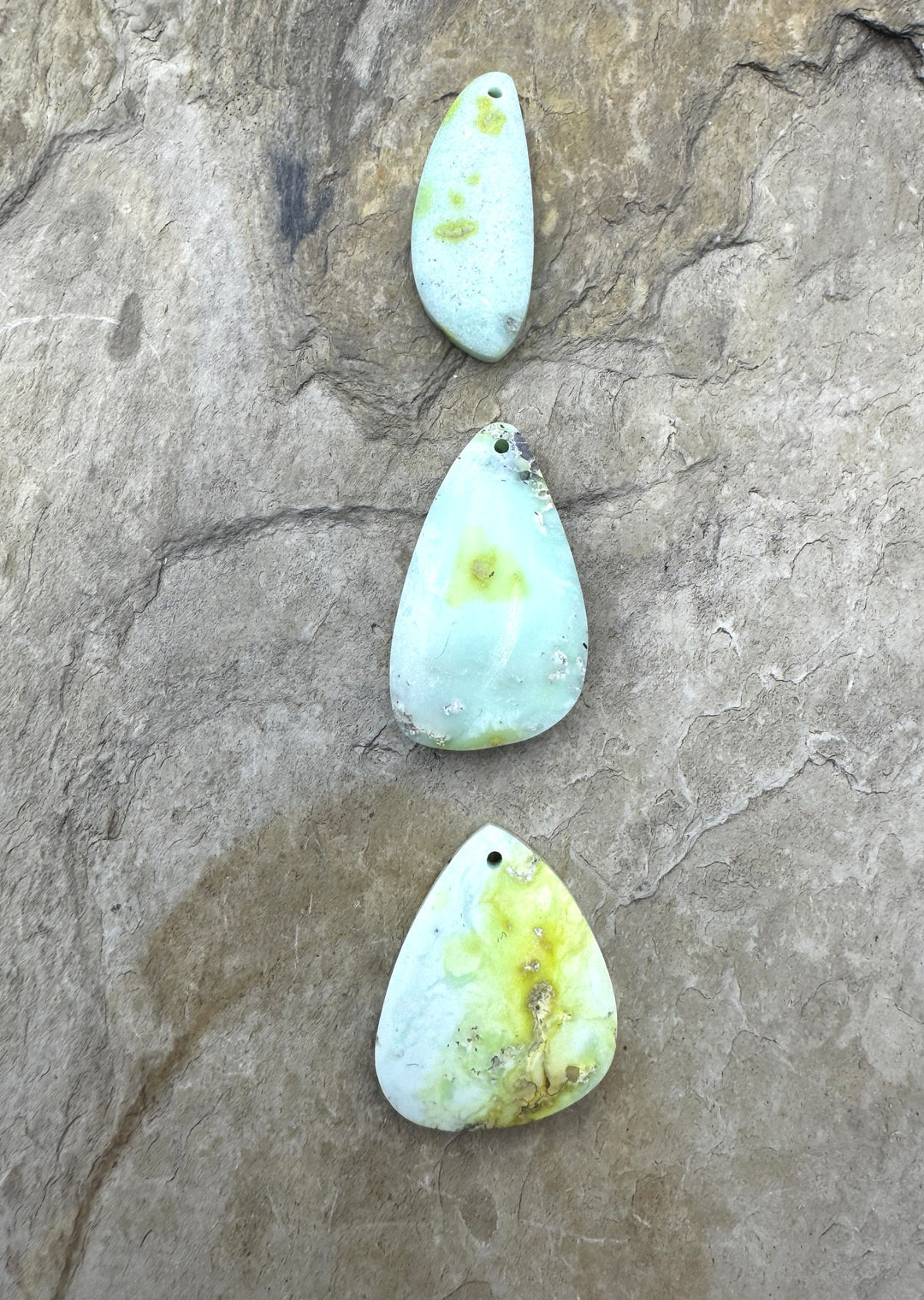 RARE Palomino Variscite Focal Pendant Bead Select One Stone