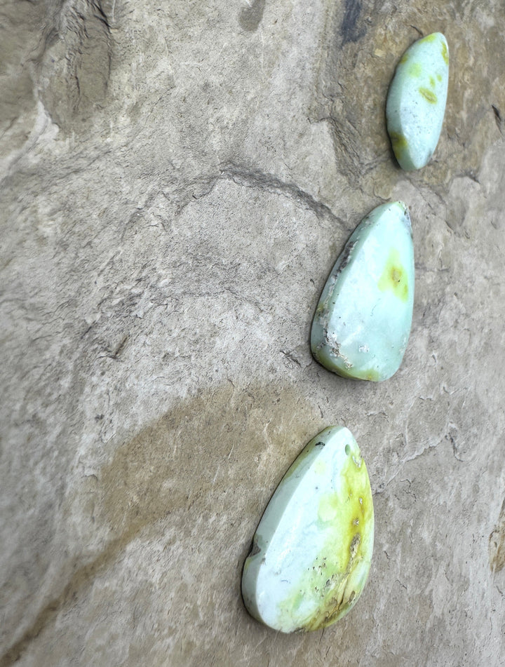 RARE Palomino Variscite Focal Pendant Bead Select One Stone