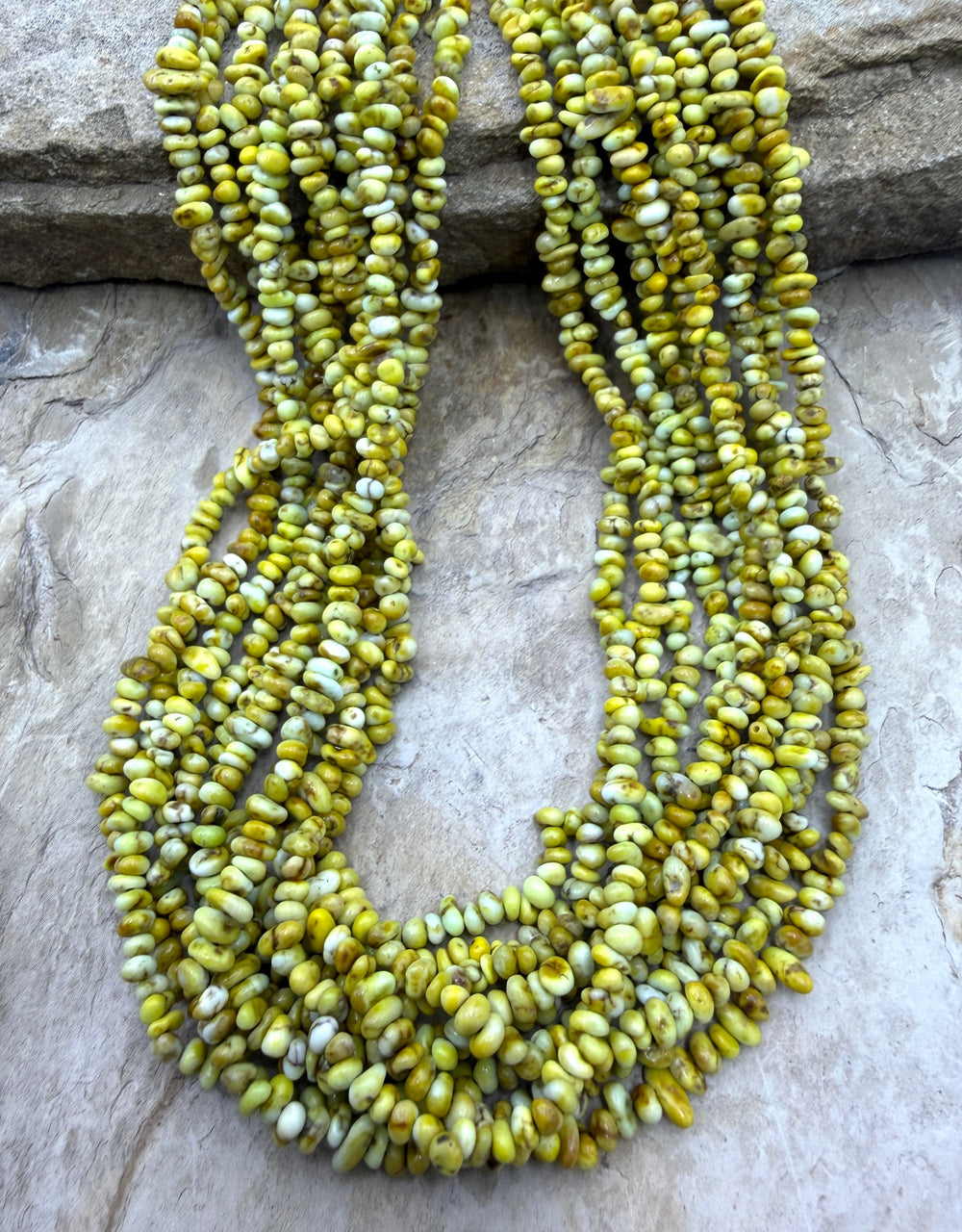 RARE Palomino Variscite (Light Color) 3-4mm Smooth Nugget