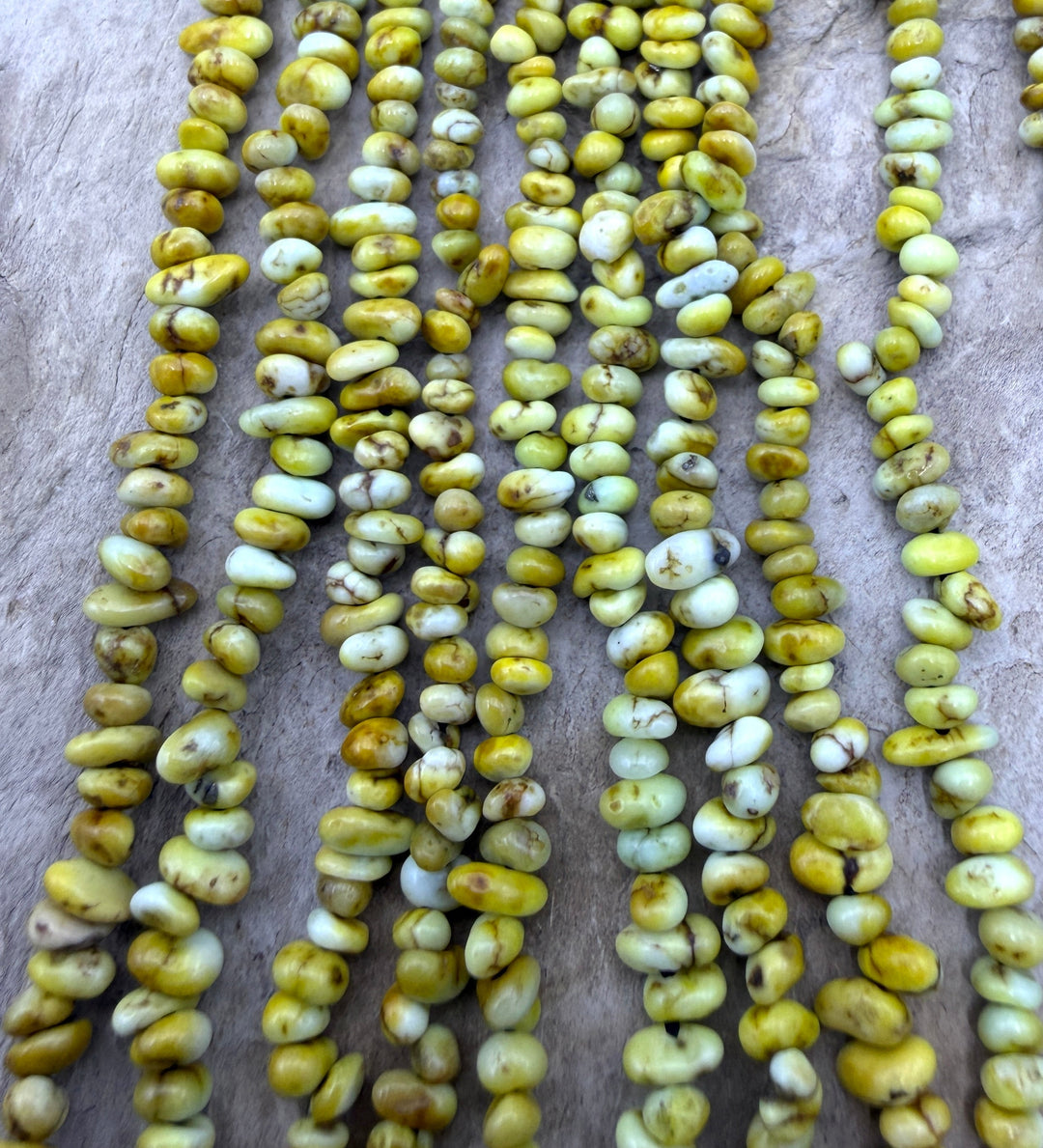 RARE Palomino Variscite (Light Color) 3-4mm Smooth Nugget